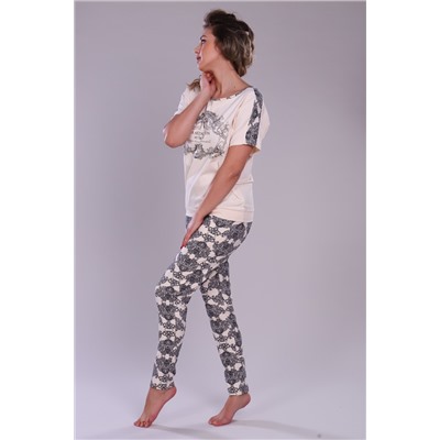 Пижама женская с брюками Э-2