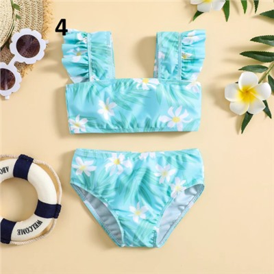 Купальник для девочек. 7 разных моделей (80-120)