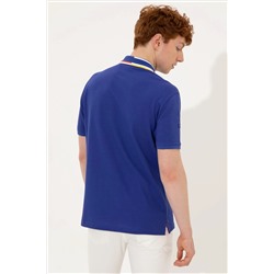 Erkek Mavi Polo Yaka Tişört