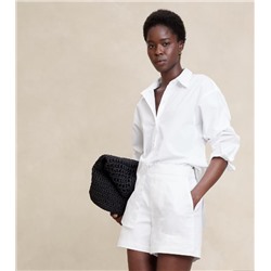 Linen-Blend Easy Short
