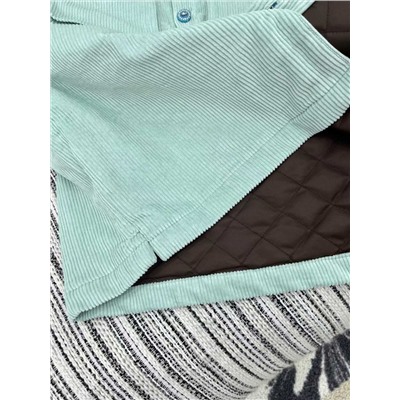 Стильная вельветовая рубашка  Chane*l