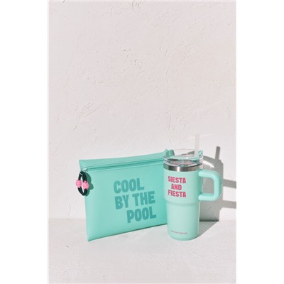 Bolsa bañador- bikini impermeable azul