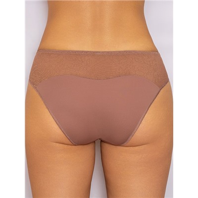 Трусы 420 Triumph кофейно-розовый слип Albina L