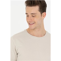 Erkek Taş Bisiklet Yaka Tişört