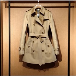 Женский тренч / плащ в стиле  БАРБЕР*И