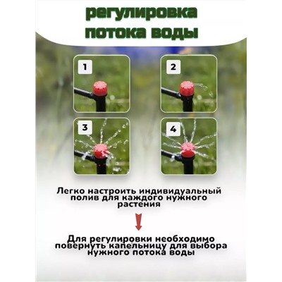 Капельный полив, 20м 60169