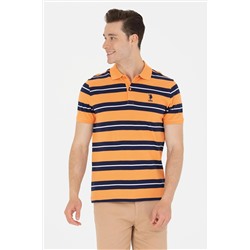 Erkek Turuncu Polo Yaka Tişört