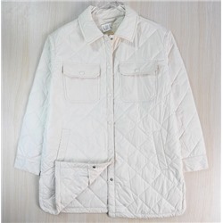 Элегантное двубортное шерстяное пальто