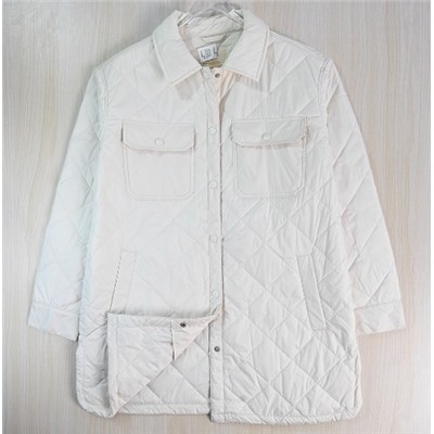 Элегантное двубортное шерстяное пальто