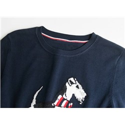 Tomm*y Hilfige*r женский пуловер с забавным принтом, экспорт (цена на бирке 69 💵) начало продаж сегодня в 15:00