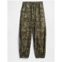 Kids Parachute Cargo Pull-On Pants