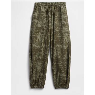 Kids Parachute Cargo Pull-On Pants
