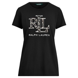 LAUREN Logo Cotton-Blend Tee