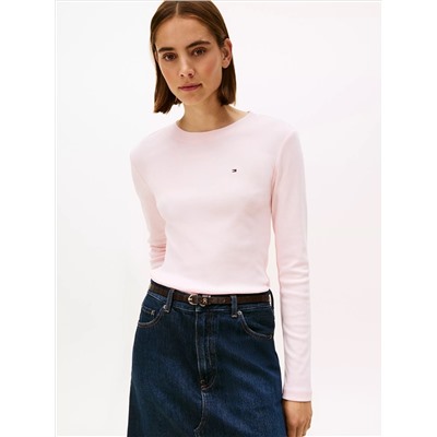 Long-Sleeve Crewneck Favorite T-Shirt