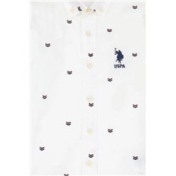 Erkek Çocuk Krem Uzun Kollu Gömlek