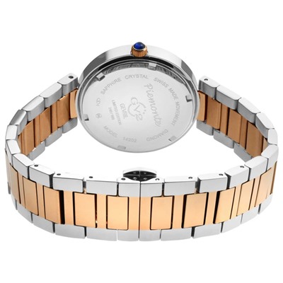 GV2 by Gevril  Piemonte Diamond Quartz White Dial Women's Watch
