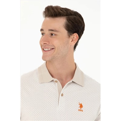 Erkek Taş Polo Yaka Tişört