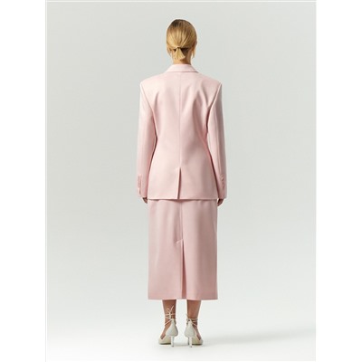 Однобортный жакет из костюмной шерсти, ML842/elton