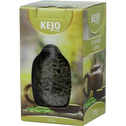 КEJOfoods чай "ЗЕЛЕНЫЙ СЕНЧА" 175гр ст.банка в картонной коробке