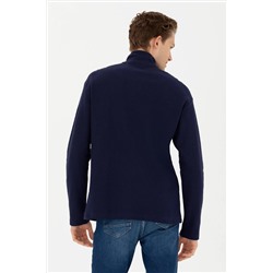 Erkek Lacivert Sweatshirt