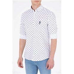 Erkek Beyaz Uzun Kollu Gömlek