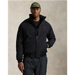 Мужская куртка бомбер на флисовой подкладке  Pol*o Ralp*h Laure*n