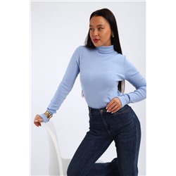Водолазка женская с горлом теплая 32103