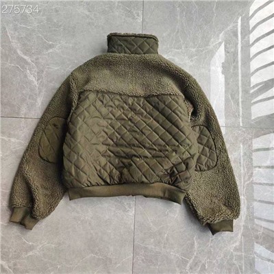 Женская курта бомбер из шерпы АЛ*О