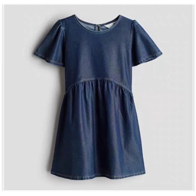 Детское платье из тонкого джерси под джинс H*M 🖤❤️ Цена на оф.сайте 3570₽