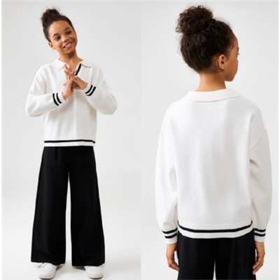 Пуловер с длинными рукавами. Экспорт