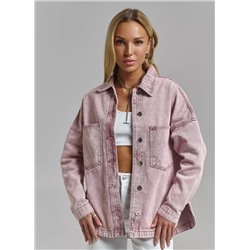 Свободная джинсовая куртка