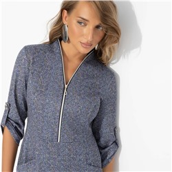 Платье эффектное с карманами на молнии, Платье, которое говорит за тебя