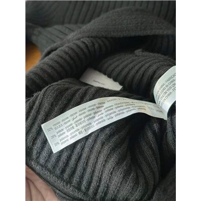 Женская укороченная водолазка с фигурным низом, экспорт  Bershk*a  Цена на бирке 29,99€