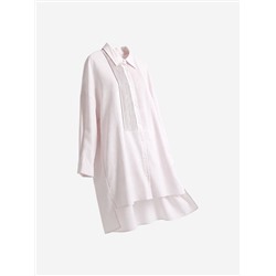 Женское платье рубашка из смесового льна МАНГ*О