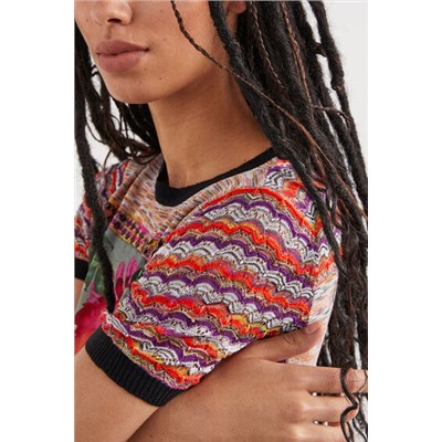 Camiseta tricot loros