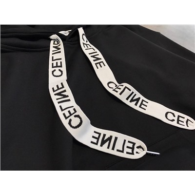 Толстовка худи с широкими лентами СЕЛИ*Н