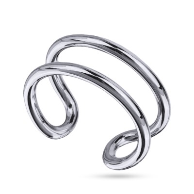 Кольцо Лабиринт (покрытие родий), Есть комплект