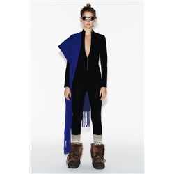 COMBINED FAUX FUR ANKLE BOOTS SKI COLLECTION