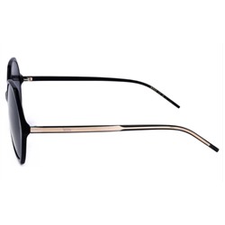 Hugo Boss  Women's Black Round Sunglasses