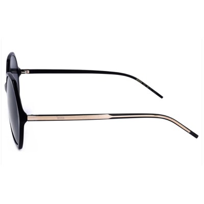 Hugo Boss  Women's Black Round Sunglasses