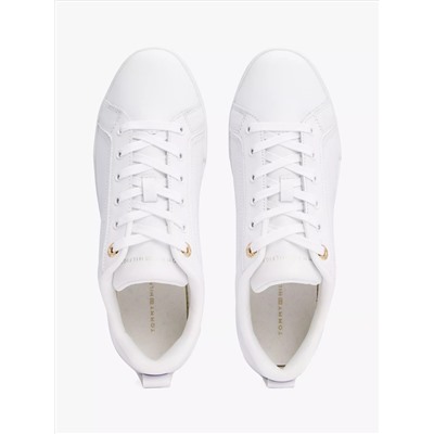 Hilfiger Logo Leather Sneaker Women