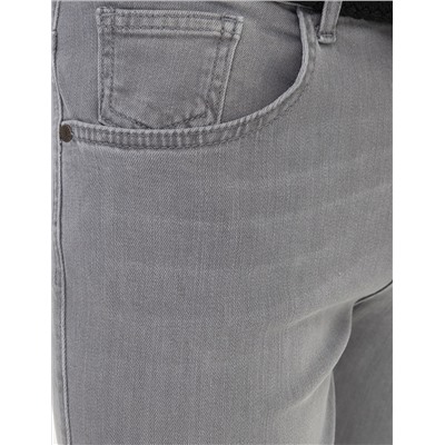 Gri Slim Fit Jean Pantolon