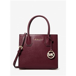 MICHAEL MICHAEL KORS Mercer Medium Pebbled Leather Crossbody Bag