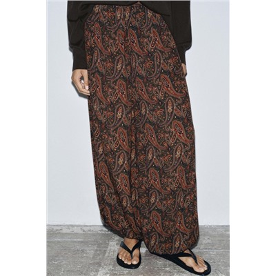 ZW COLLECTION PAISLEY TROUSERS