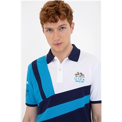 Erkek Kobalt Polo Yaka Tişört