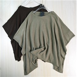 Свободный и уютный свитер-шаль во французском стиле  Massim*o Dutti