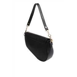 Bolso de piel Negro y dorado - Firenze Artegiani