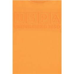 Çocuk Turuncu Bisiklet Yaka Tişört