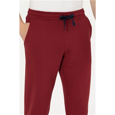 Erkek Bordo Eşofman Altı
