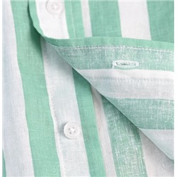 Женская рубашка в широкую полоску из хлопка РАЛЬ*Ф Л